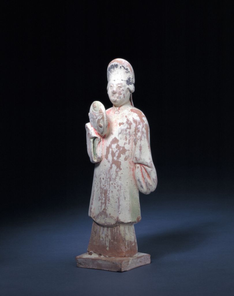 图片[1]-Pottery painted female figurines-China Archive